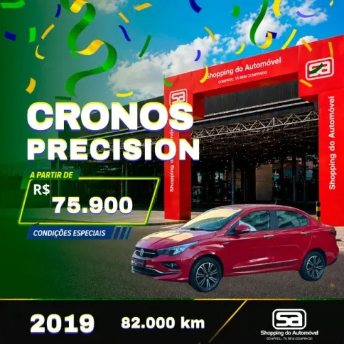 Fiat Cronos Precision 1.8 16V Flex Aut. 2019