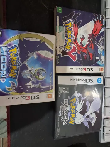 Coleção de jogos pokemon 
