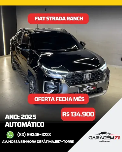 Fiat Strada Ranch 1.3 Flex 8V CD Aut. 2025