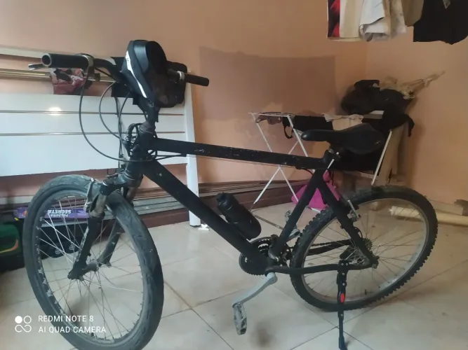 Bicicleta aro 26 + acessórios