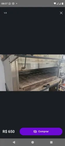 Forno industrial a gás