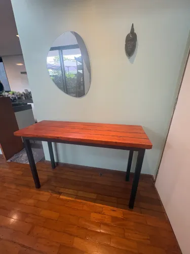 Mesa aparador Pinho de riga Russo