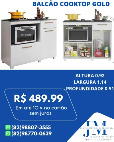 OFERTAS BALCAO COKTOP APARTI DE 