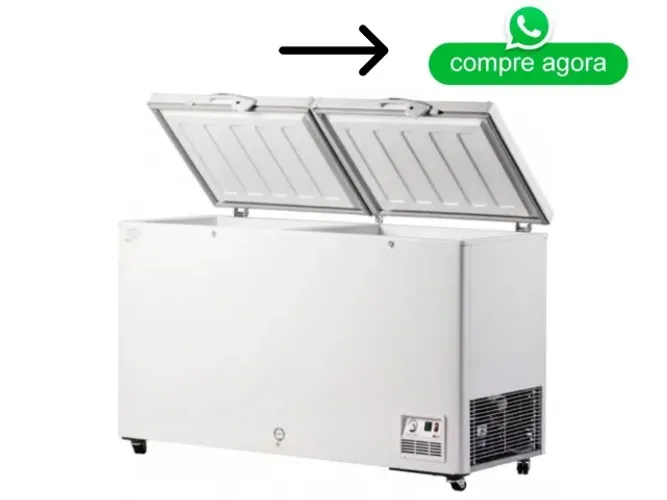 Freezer Horizontal 2 Tampas 503 Litros Fricon