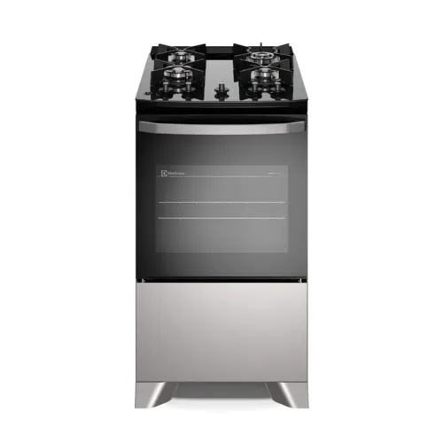Fogão Electrolux 4 bocas novinho cinza