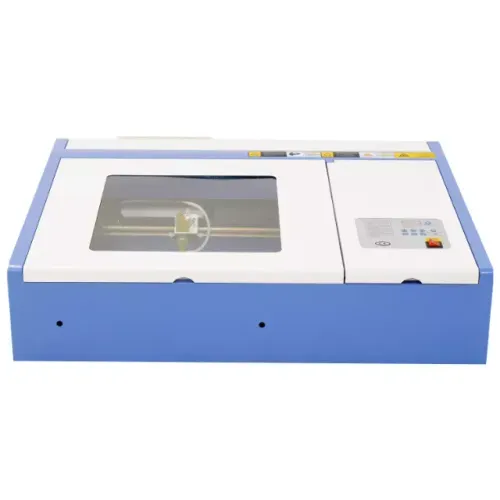 Máquina CNC Router Laser Corte e Gravação 30x20cm 40w 220v Sensor Fluxo de Água - E034009