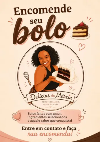 BOLOS CASEIROS POR ENCOMENDA