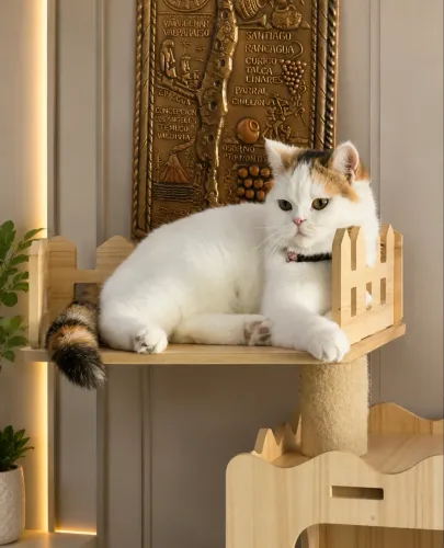 British shorthair femea tricolor com pedigree!