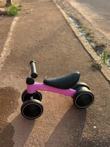 Bicicleta buba rosa