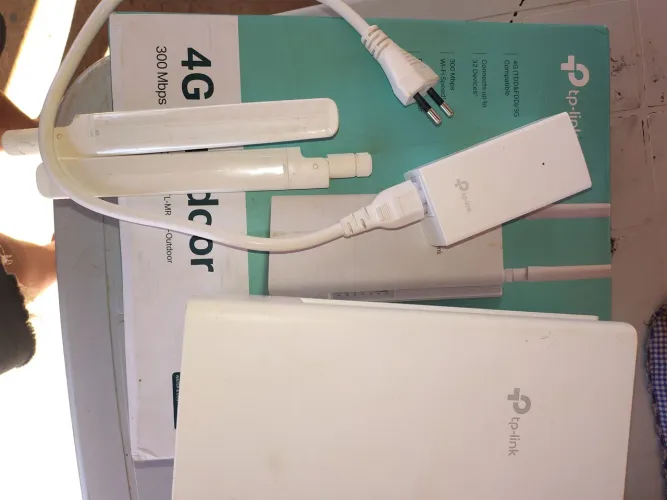 roteador wifi tp-link tl-mr100-outdoor chip 3g/4g 300mbps