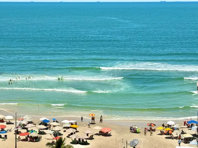 Apartamento Vista Mar , 3 quartos, 2 suites , 2 vagas , piscina, à venda, Pitangueiras, Gu