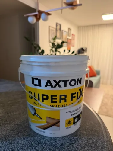 Cola para Moldura e Rodapé Áreas Internas Branco Axton