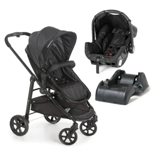 Carrinho + bebê Conforto com Suporte