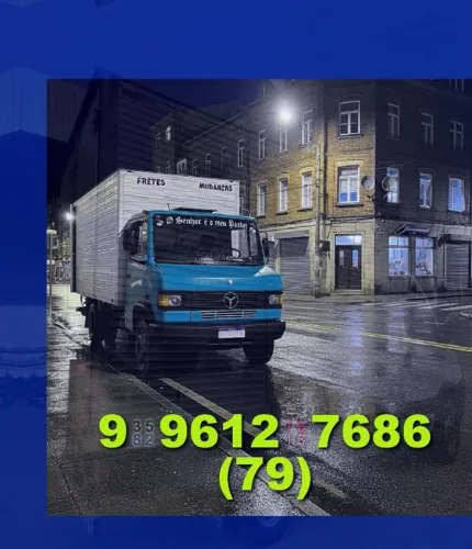 Frete Bau para sua mudança rápida e segura! Contato: 79?9?9612?7686 J/Andrade