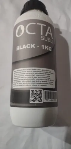 Tinta sublimatica  para impressora preta . 