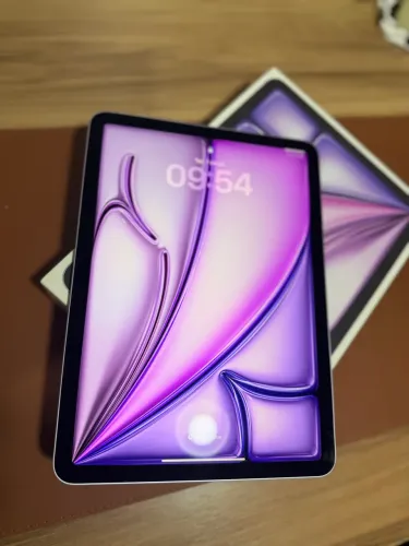 iPad Air M3 128GB Wi-Fi Roxo | Garantia Apple até Outubro
