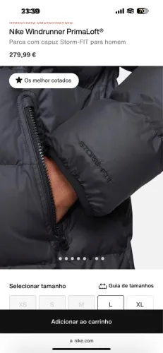 Jaqueta Nike StromFit