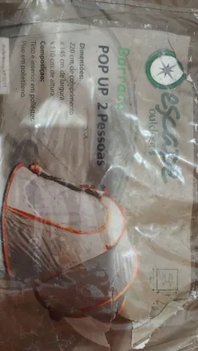 Barraca para acampar (casal)