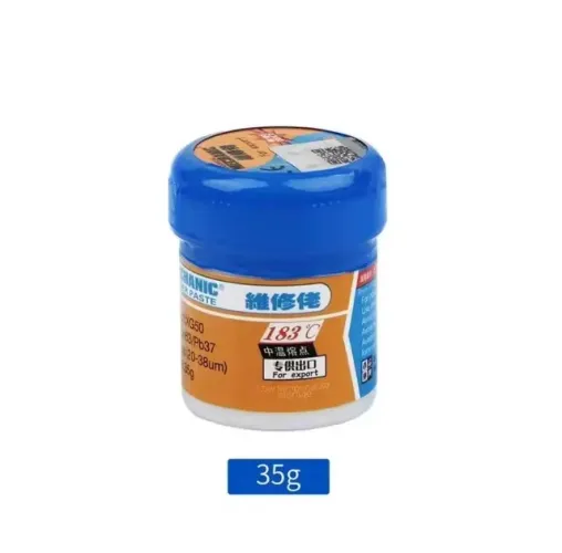 Solda em Pasta Mechanic XG50 183ºC Reballing 35g Sn63/Pb37 (99995.9905 zap)