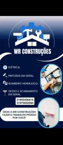 Pedreiro , pintor , eletricista, bombeiro hidráulico 