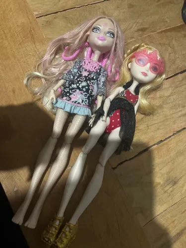 lote monster high + ever after high