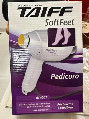 Pedicuro Profissional Taiff Soft Feet Bivolt - Novo na Caixa (Nunca Usado)