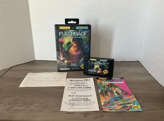 Flashback Mega Drive / Sega Genesis CIB Completo Original
