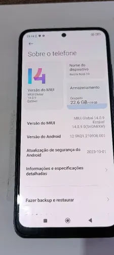 VENDO CELULAR REDMI NOTE 10 RAM 6GB/128 GB