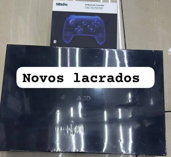 Console Analogue 3D N64 Fpga 4k + Controle 8bitdo 64 Bluetooth<br>