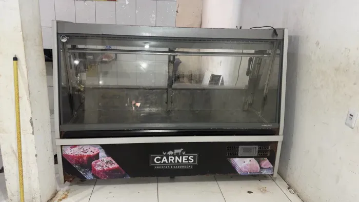 Freezer expositor para carnes