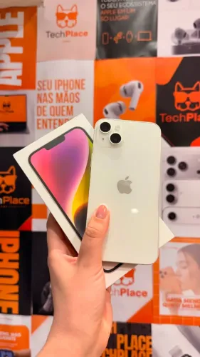 iPhone 14 Plus 128gb Branco 88% Seminovo - Retire em loja física na Savassi