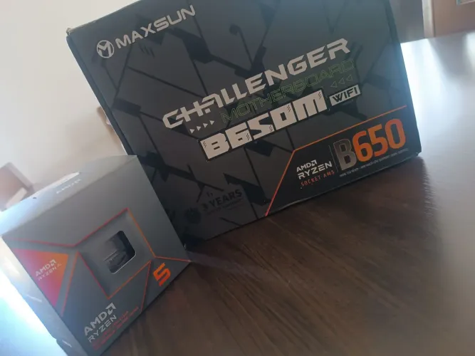 Kit Placa Mãe e Processador