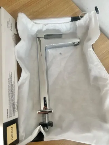 Torneira bica alta cromada DOCOL 