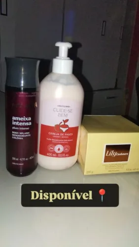 Perfumaria varia os valores