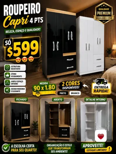 Móveis novos apronta entrega ?.