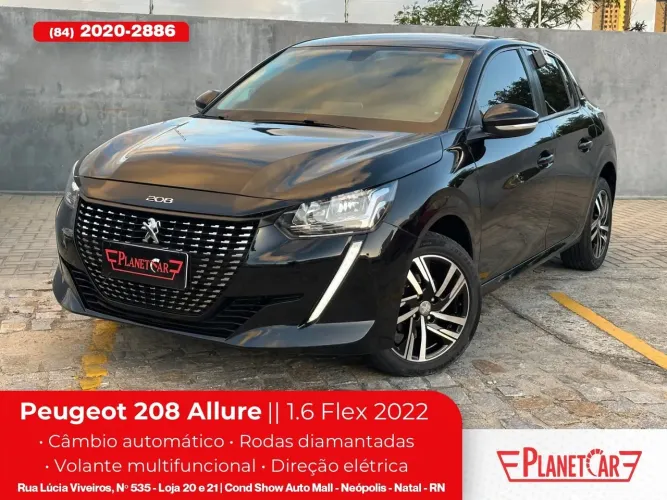 Peugeot 208 Allure 1.6 Flex 16V 5P Aut. 2022