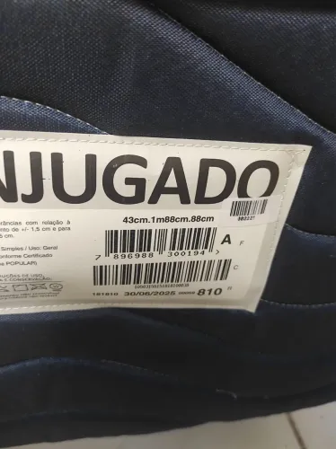 CAMA CONJUGADA BOX SOLTEIRO