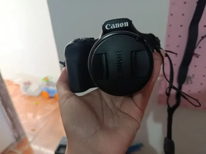 Canon PowerShot SX SX520 HS compacta cor preto