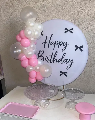 decoração adulto - decoração happy 