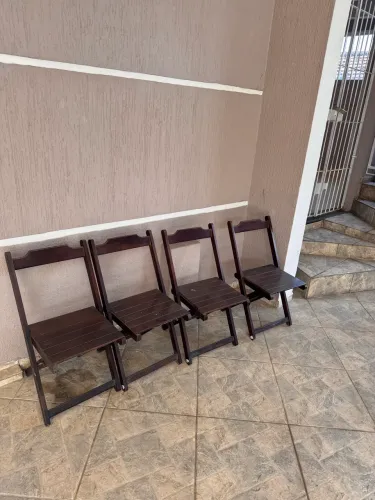 Cadeiras dobráveis