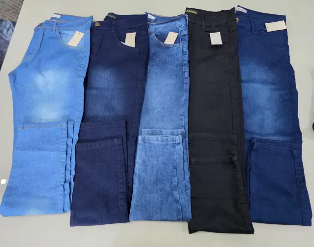 Calça Jeans Masculina - 2 por R$ 120 | Tam. 38 ao 48