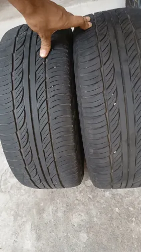 PAR PNEUS 195/55 ARO 15 ORIGINAIS VALOR REFERENTE AOS DOIS