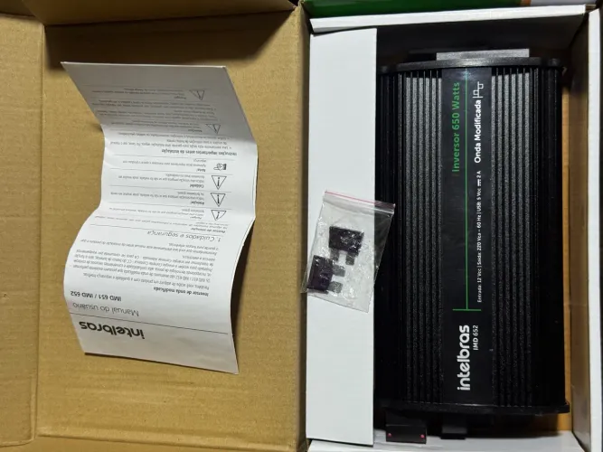 Inversor de Tensão Intelbras 12v 220v