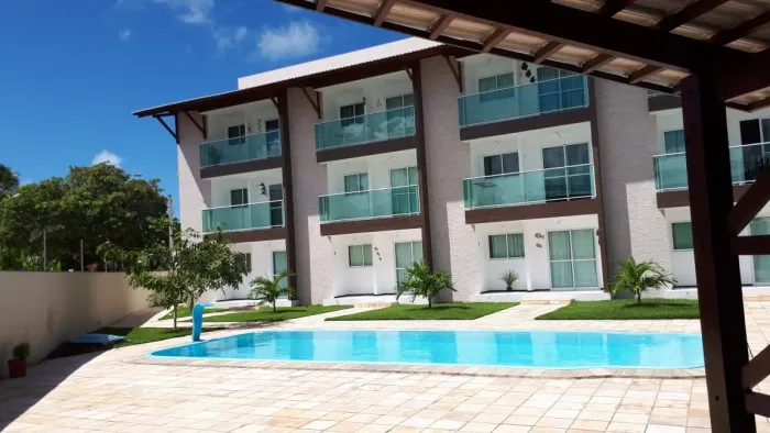 Ótimo apartamento na terceira quadra das piscinas naturais em Porto de Galinhas 