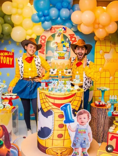 Toy Story Personagens Vivos Natal