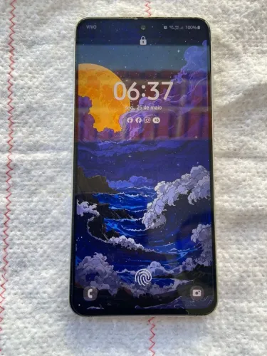 Samsung Galaxy S21 FE 128GB Branco (Troco por POCO X ou F e dou volta)