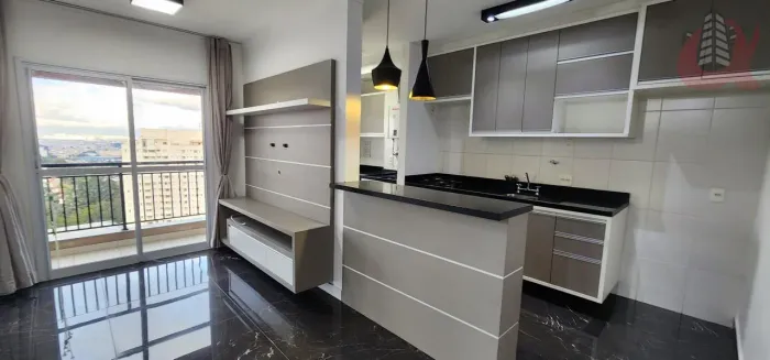 Apartamento para Locação em Barueri, Tamboré, 3 dormitórios, 1 suíte, 2 banheiros, 2 vagas