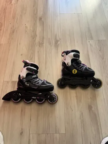 Patins Infantil Fila 32 ao 35br - Usado