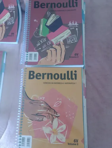 Livros bernoulli pré vestibular volume 6