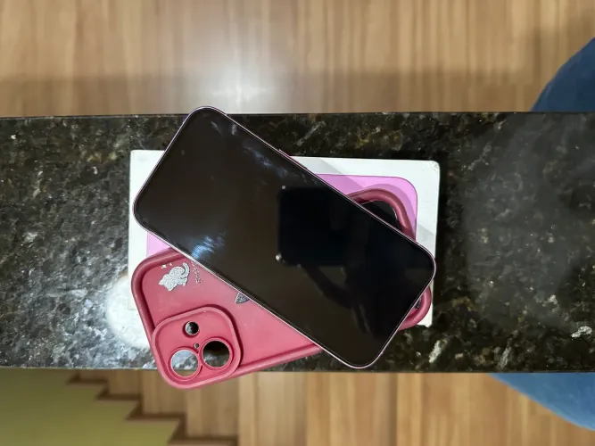 iPhone 16 Rosa com caixa | 92 de bateria